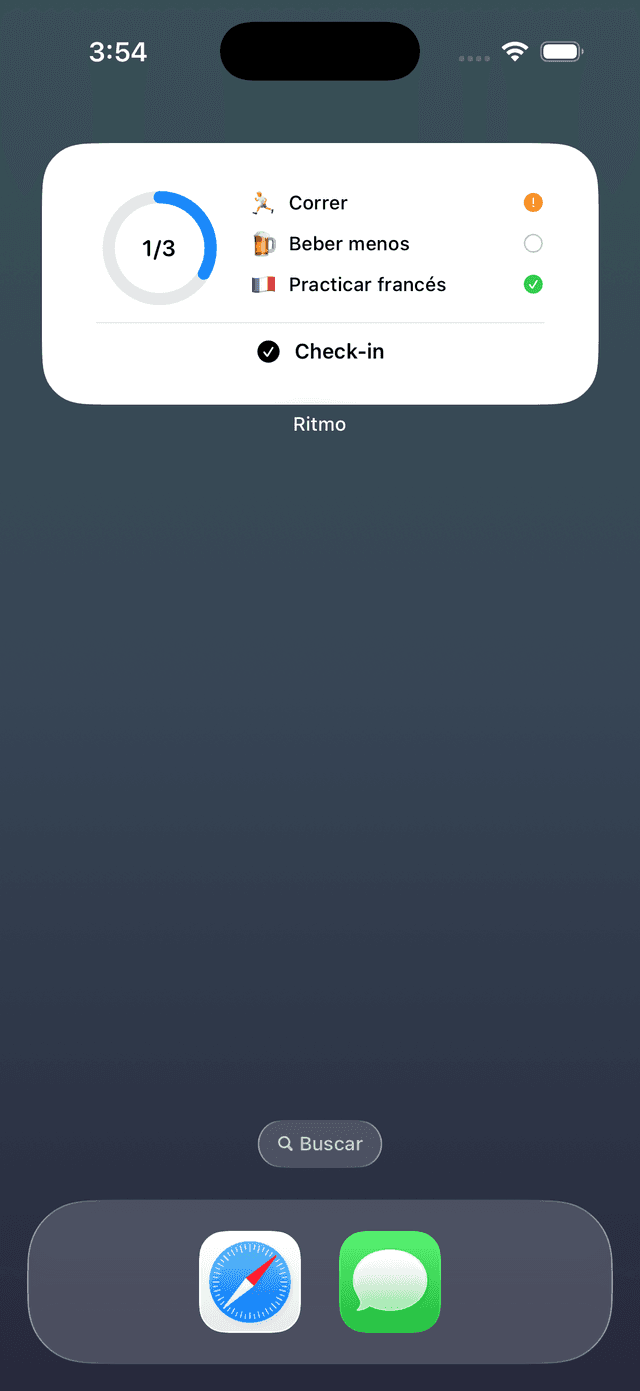 Tu progreso de un vistazo